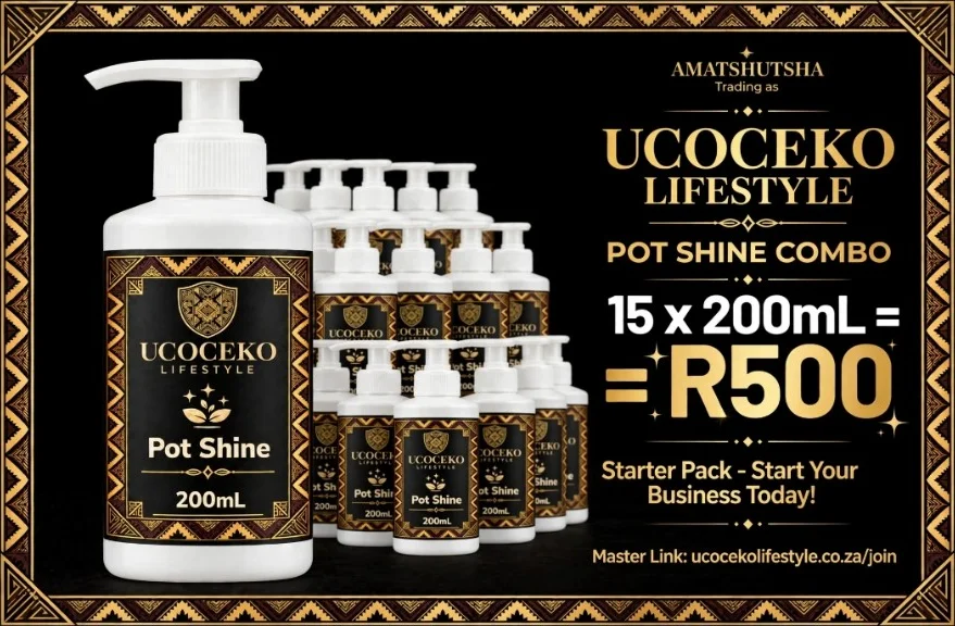 Pot Shine combo: 15 × 200 mL for R500